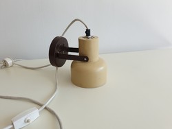 Régi retro fémbúrás állítható falikar fali lámpa falilámpa