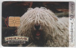 Magyar telefonkártya 0635 1996 Komondor  ODS 1      200.000  darab