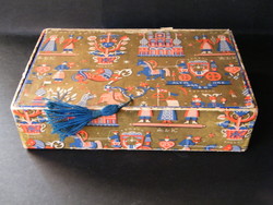 Vintage Altmann& Kühne bécsi bonbonos (Lukáts Kató tervezés) doboz