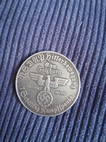 Third imperial gau 1 schilling money, commemorative medal,