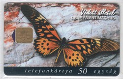 Magyar telefonkártya 0631 1998 Lepke  ODS 3    200.000  darab