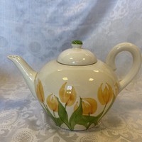 Tulipános porcelán teáskanna 2