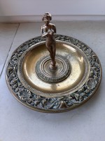 Ashtray, table ornament, made of copper