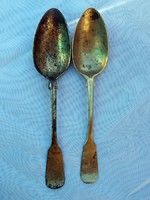 2 pcs copper spoons