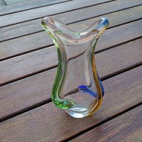 Frantisek Zemek tervezte cseh üveg váza