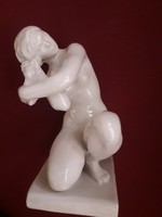 The beautiful little sculpture of Miklós Melocco