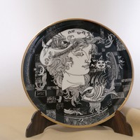 Saxon endre porcelain plate