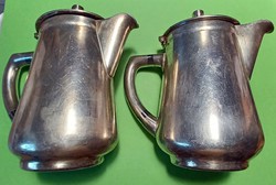 Silver-plated coffee pots 12 in one