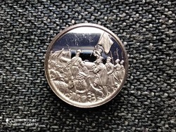 Belgium Történelmi mini érem 1830-1980 1830 Forradalom .925 ezüst PP (id41599)