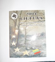 2004, LITVÁNIA, PRÓBAEURÓ FORGALMI SOR DÍSZTOKBAN
