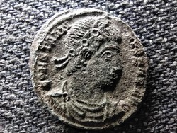 Római Birodalom II. Constantius AE CONSTANTIVS P F AVG GLORIA EXERCITVS ΓSIS RIC97 (id48122)