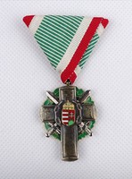 1I129 Association of Hungarian Political Prisoners enameled metal award
