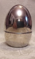 Silver-plated egg box (m2348)