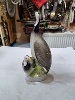 Old raven house porcelain figurine