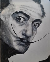 Salvador Dali portré