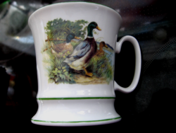 Wild duck with coffee mug ortud linder nürnberg