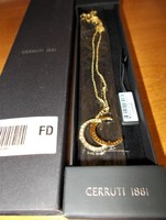 Cerutti 1881 necklace with pendant in box, new