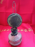 Old kerosene lamp without cylinder