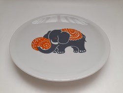 Great Plain porcelain elephant children's plate