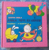 Erika Bartos: anna peti and gergő, its book, the beginnings, storybook, negotiable