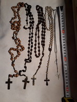 5pcs old rosary