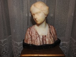 In the late 1800s a marble bust of the Russian Countess - marble bristle