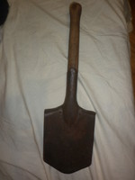 Old military infantry spade