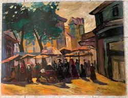 Benjamin Hermann (1881-1942): The Cluj-Napoca Market