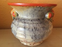 Dümler and braiden hoehr uranium drip vase bauhaus style from 1930