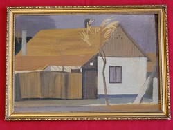 HÉZSŐ FERENC HÓDMEZŐVÁSÁRHELY, 1938 eredeti festmény