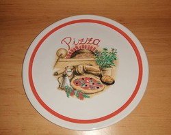 Pizza plate with inscription ceramic pizza 30 cm