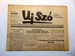 1946 július 14  /  Uj Szó  /  Születésnapra!? EREDET ÚJSÁG! Ssz.:  22197