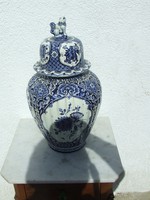 Royal Delfti porcelán fedeles urnaváza