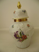 Német Royal Porcelán váza Kézzel festett