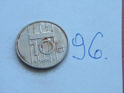 HOLLANDIA 10 CENT 1996  Nikkel, Queen Beatrix   Medal  ↑O↑  96.