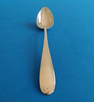 Antique 1857 Silver Soup Spoon # 7
