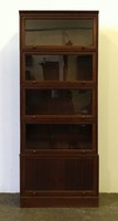 1H331 old lingel bookcase 185 cm