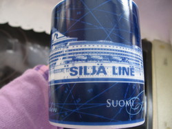 SILJA LINE komp tengerjáró hajó Svédország és Finnország között bögre