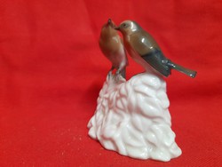 Német,Germany Selb Rosenthal Madár Pár Porcelán Figura.