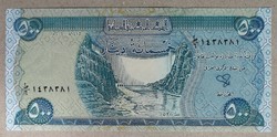 Irak 500 Dinars 2004 Unc
