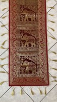 Csodás indiai elefántos futó falikárpit szőnyeg dísz falvédő