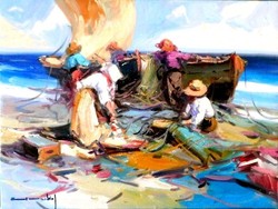 Nazaréi halászok- Gabriel Casarrubios