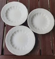 Retro Gránit búzakalász mintás mélytányér tányérok tányér nosztalgia falusi paraszti dekoráció