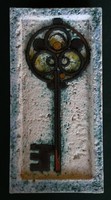 Dt/054 - m. Kiss Katalin - key samot wall decoration