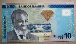 Namíbia 10 Dollars 2013 Unc