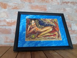 "La mujer de fuego" című festmény
