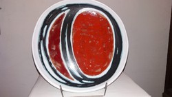 Krajtsovits margit large ceramic wall plate