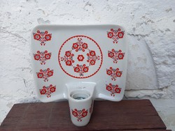 Régi, Drasche/Kőporc porcelán falilámpa