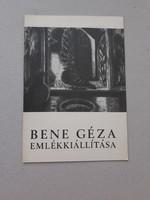Bene Géza - catalog
