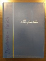 1916-1945 Német és európai Bélyeggyűjtemény 30 oldal, kék nagy bélyegalbum (No.: 10.)